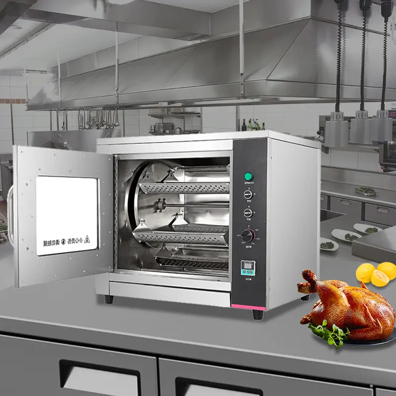 Electric chicken rotisserie oven-1