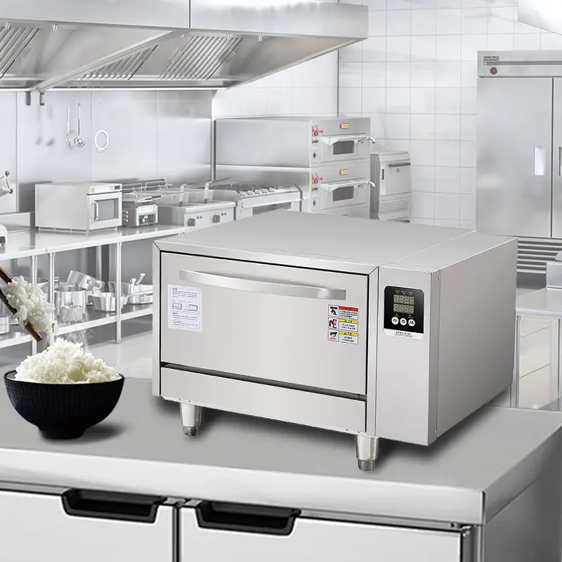 Space-Saving Electric Rice Cooker Cabinet