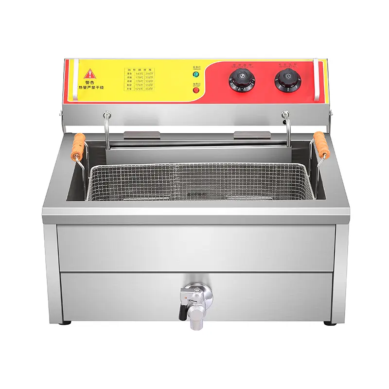 Efficient 18L Commercial Electric Fryer for Fast Cooking