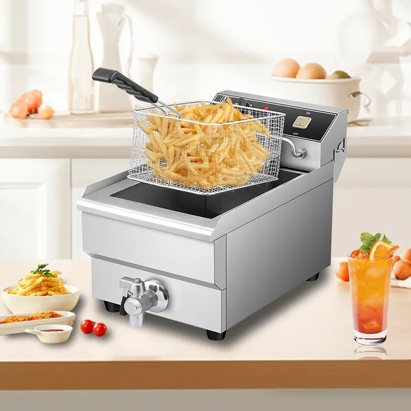 10L Commercial Electric Fryer - Professional Kitchen Gear