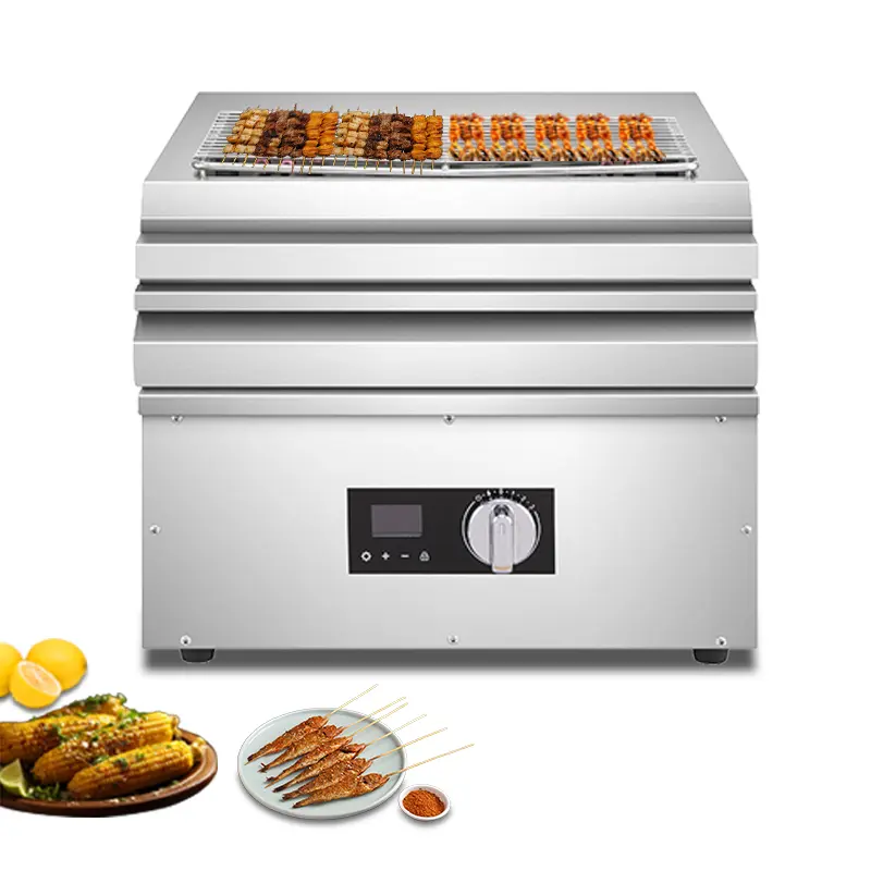 Commercial SUS304 Electric Barbecue...