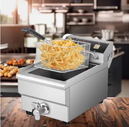 10L Commercial Electric Fryer - High Performance & Durable