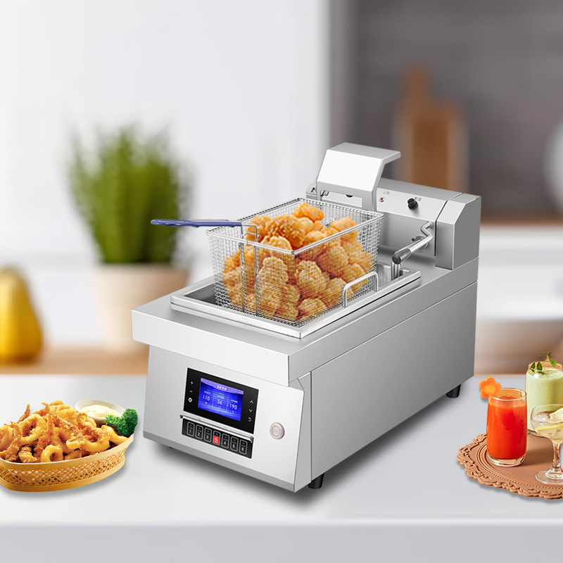 Automatic Lifting 12L Fryer - Smart Cooking Made Easy!